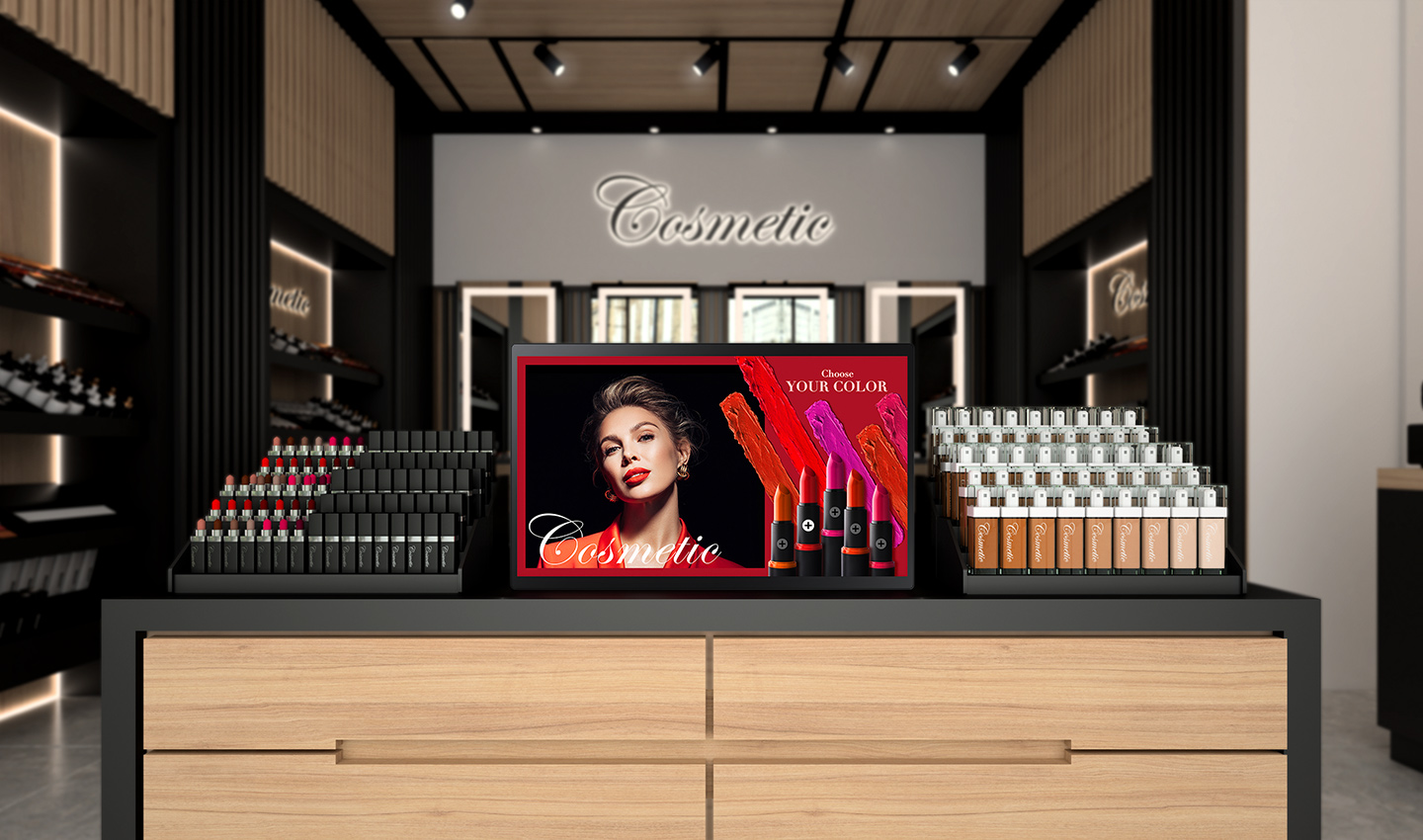 Digital Signage: display pubblicitari nelle vetrine di un celebre store di Londra