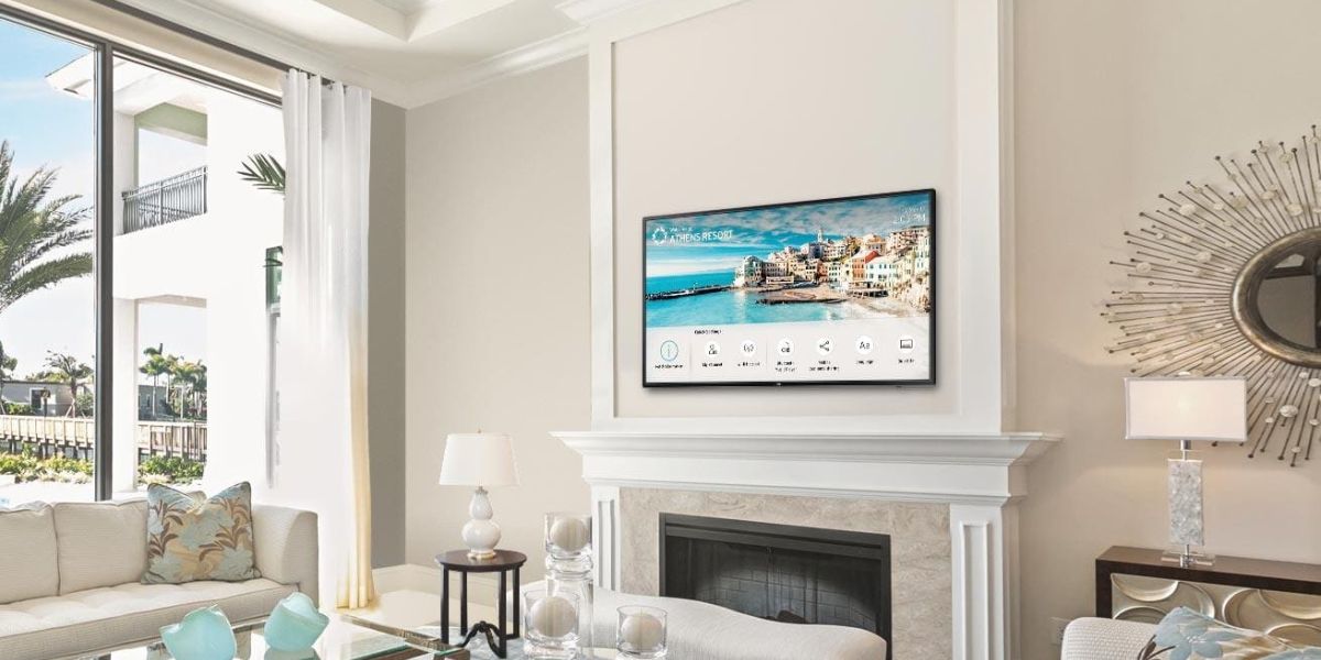 hospitality tv in camera hotel