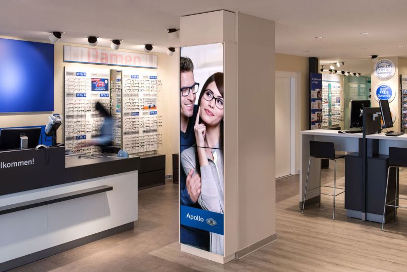 Display da interno per valorizzare prodotti e servizi