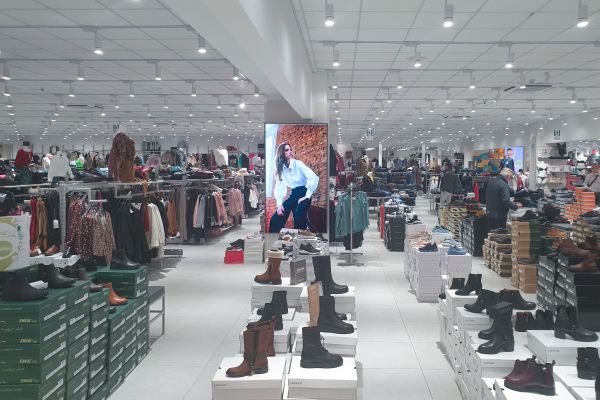 display signage interno al punto vendita