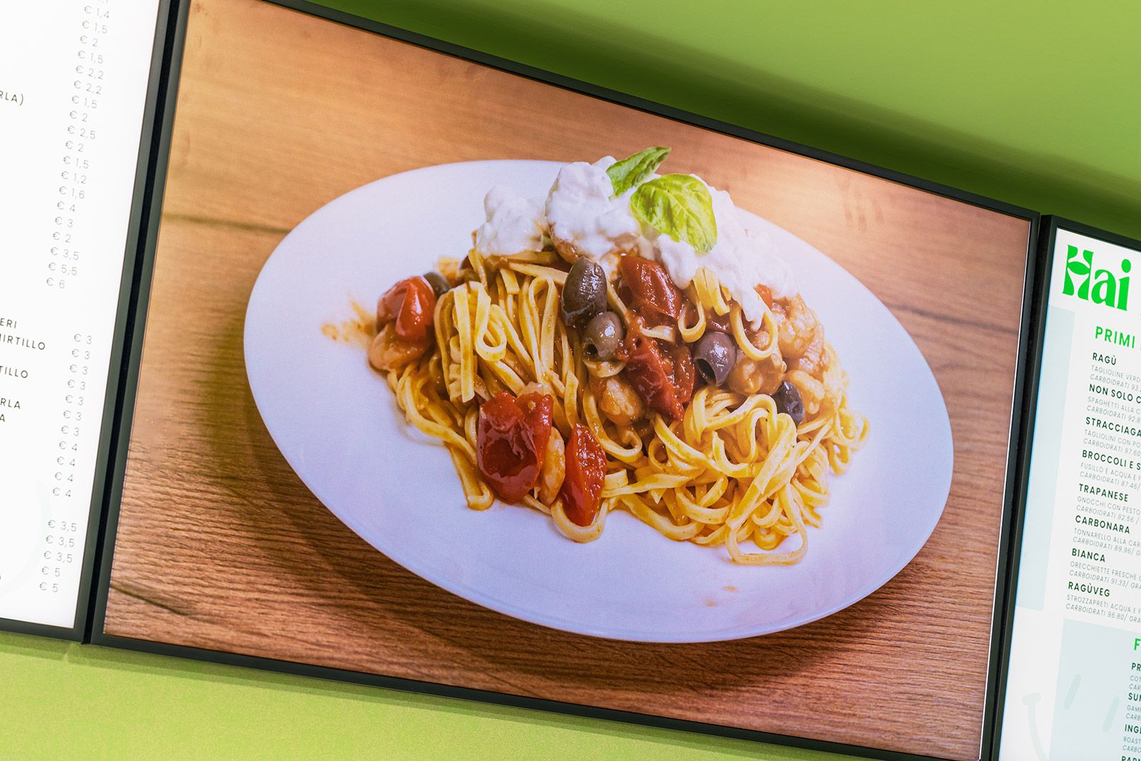 Digital Signage per la Ristorazione: Hego Good Food Lab