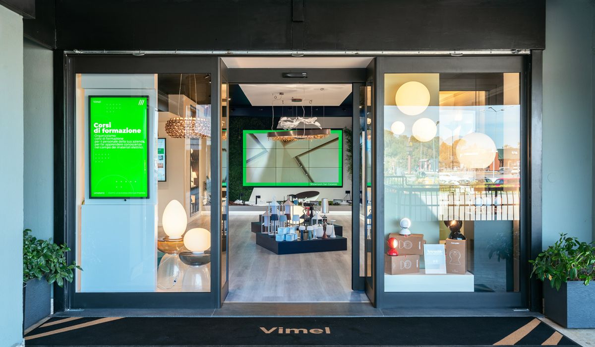 Vimel Srl: soluzioni Digital Signage per il nuovo showroom