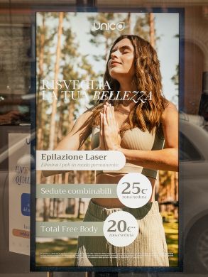 Digital Signage per l’Estetica professionale: Centri Unico