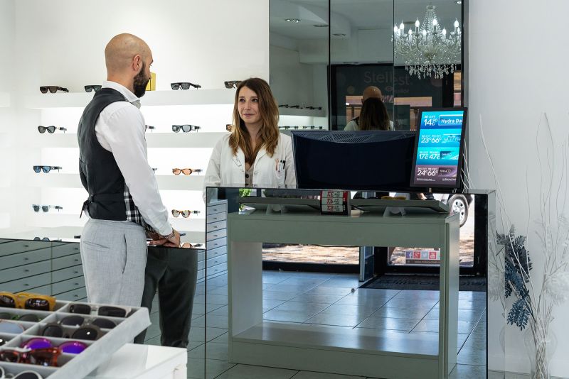 Digital Signage per il settore dell'Ottica: Centri Milleocchiali