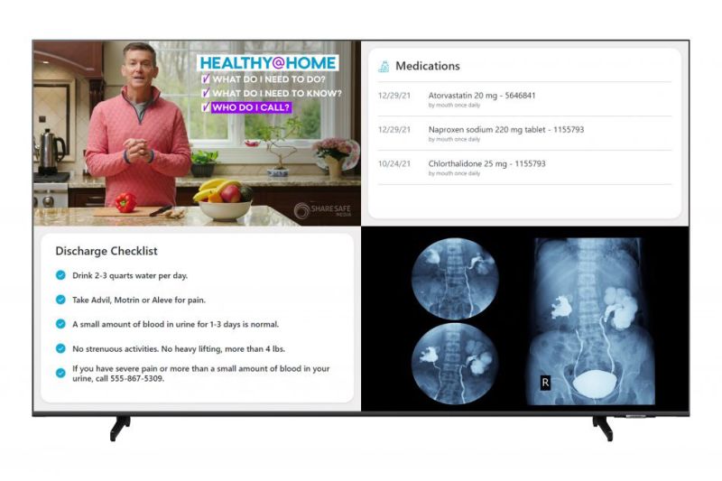 televisori per ospedali Samsung 