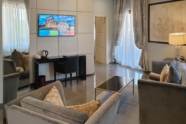 Samsung hotel tv installato in camera Ritz Roma