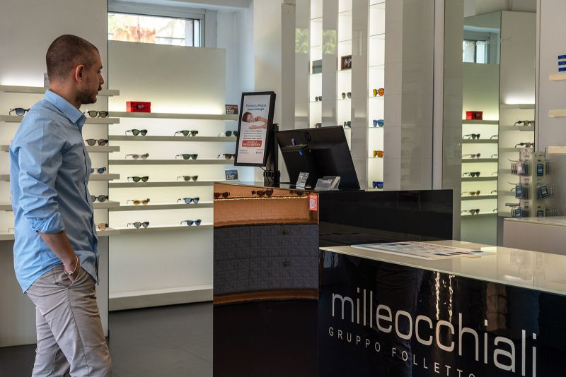 Digital Signage per il settore dell'Ottica: Centri Milleocchiali