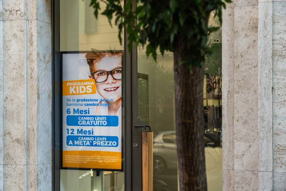 Digital Signage per il settore dell'Ottica: Centri Milleocchiali